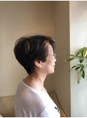 ショートカット、メッシュ。
