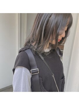 ミント(mint) 暗髪アッシュグレージュ/くすみカラー/赤み除去