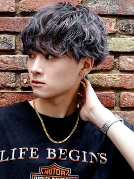 メンズサロン ガウディ 梅田茶屋町店(men's salon Gaudi) 【La fith】 無造作スパイラルパーマ