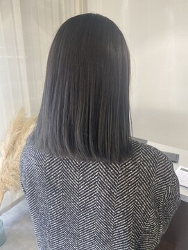 バベル(BABEL Hair Design) 【BABEL】グレージュ @日高愛美