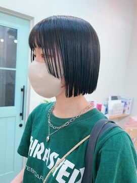 ロウバイレボ 柏(lou by revo) ショートボブ/ミニボブ/マッシュ/切りっぱなし/柏駅