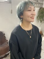 フィン(fin,)&nbsp;fin,/外ハネボブ/セクションカラー/グラデーションカラー