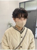 くせ毛風パーマ