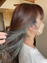 ヘアデザイン キュアプラス(hair design cure+) インナーカラー