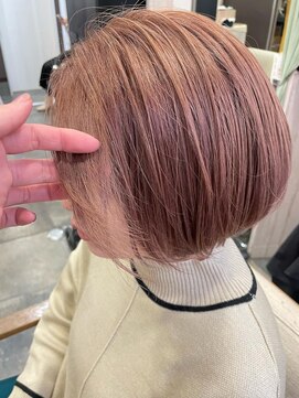 レガーミ(Legami) ミニボブ ピンクベージュ ブリーチあり