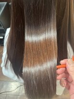 美容室 プレ タ ポルテ グレイカラー＋トリートメント