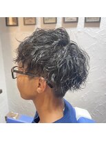 ブリランチン イワタ(Brilliantine Iwata)&nbsp;おしゃれなミディアムスタイル♪マッシュ×スパイラルパーマ☆