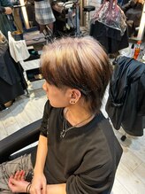インク サカエ(inq sakae) ホワイトエンドカラー/髪質改善トリートメント/メンズカット
