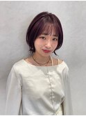 ショートボブ【藤沢/艶髪/ヘッドスパ/髪質改善/白髪ぼかし】