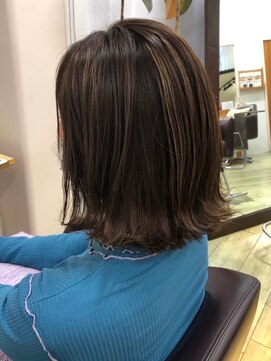 レフラム 亀有駅 亀有北口店(le:fro:m) ハイライト×外ハネボブ