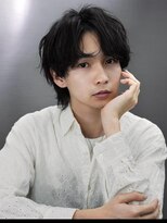 リップス 二子玉川店 (LIPPS)&nbsp;アップバングツイスト 黒髪 学生向け