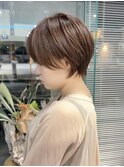 丸っこいショート/ばっさりカットbeforeあり【群馬/太田】