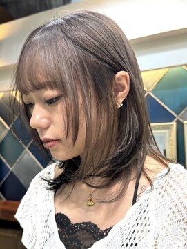 ロア 福岡天神本店(LORE) ダブルカラーベージュカラーケアブリーチカラーハイトーンカラー