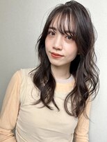 ウェーブパーマミディアムパーマラフパーマウルフレイヤーカット