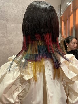 ２丁目３番地美容室 個性派カラー