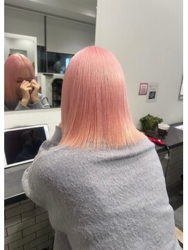 カラ 京都河原町(Kala) ハイライトバレイヤージュダブルカラーケアブリーチ20代30代