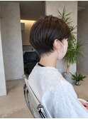 ふんわり束感ショート