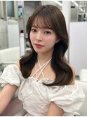 大人可愛い韓国スタイル/くびれヘア