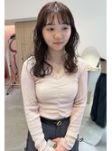 春パーマ