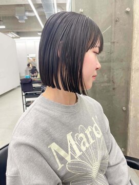 ノエ(noe) イメチェン/ホワイトブロンド/外ハネボブ/美髪/栄/矢場町r116