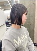 イメチェン/ホワイトブロンド/外ハネボブ/美髪/栄/矢場町r116