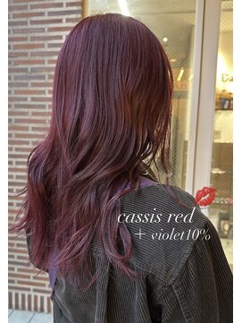 デイジー(Daisy) 暖色カラー/カシスレッド