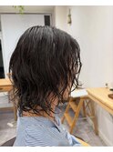 ユルっとボブパーマ