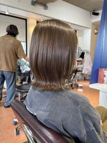 ハイマインド(HIGH MIND)&nbsp;ブリーチなしの透明感！オリーブベージュ