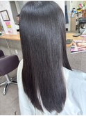 【お客様施術】美髪ストレート♪縮毛矯正で髪質改善