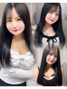 ロンドルピナス 小倉(Lond Lupinus) 顔型別ヘアスタイル特集 /チェリーブラウン /ミニウルフ北九州