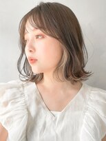 アグノス 青山(Agnos) ハイライトカラーモテ髪くびれヘア20代30代40代◎美髪前髪