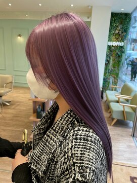 モリオフロムロンドン 大宮店(morio from London) 【かほ】ラベンダーカラー