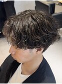 熊本 シャドウパーマ 韓国風 マッシュ MEN'S HAIR