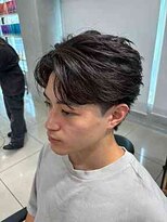 アッシュ 高幡不動店(Ash)&nbsp;フェザーショートセンタ―パートニュアンスパーマツーブロック