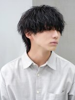 フィフス 原宿(fifth)&nbsp;原宿緩めルーズシャドウパーマメンズカットマッシュウルフ30代