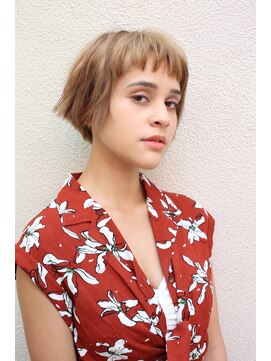 【遠藤】パツッとボブ