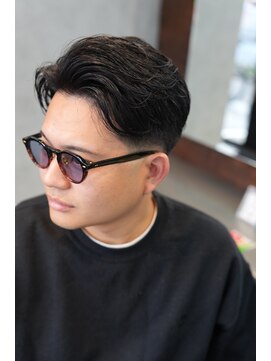 part style+low skin fade