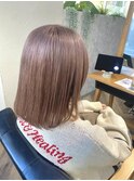 甘すぎない大人ピンクベージュ