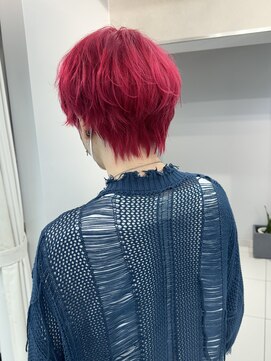 ヴェイン 渋谷(vain) レッド ショートメンズ