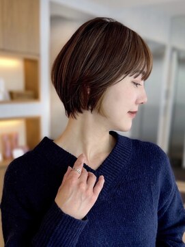 アビー(ABBEY4) コンパクトショートカット丸みショートくびれショートボブ表参道