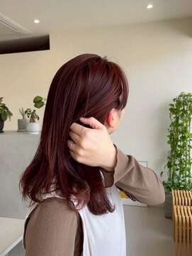 アソビ ヘア ラボ(Asobi hair lab) 春は“艶ボルドー”