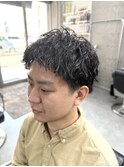ルーズショートパーマ