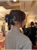 ヘアアレンジ/ロングアレンジ/ポニーテール/シニヨン