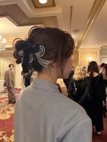 ザザ シンジュク(ZA/ZA shinjuku)&nbsp;ヘアアレンジ/ロングアレンジ/ポニーテール/シニヨン