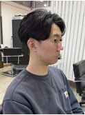 池袋毛流れセンターパート◎[池袋メンズ美容室］