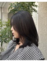 ラベストオイケ(LOVEST OIKE) 顔周りレイヤーで動きのあるミディアム