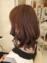 アール 滝ノ水店(#arl) ピンクブラウンミディアムカール