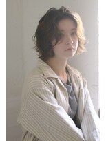 アンド(AND)&nbsp;ボブ　パーマ　ハイライト　ベージュ　中目黒　恵比寿　代官山
