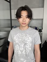 ブランコトレス 鏡島(BLANCO tres)&nbsp;MEN’S/ニュアンスパーマ/ニュアンスウルフ/鏡島