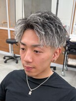 ルースト 南堀江店(ROOST)&nbsp;MEN’S/リバースセンターパート/ニュアンスパーマ/南堀江